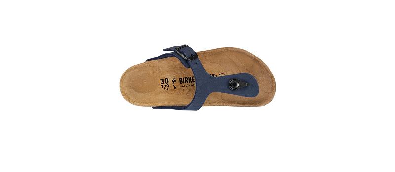 Gizeh Birkenstock Birkibuc Regular Detske Námornícka Modrá | SK 419PJJ